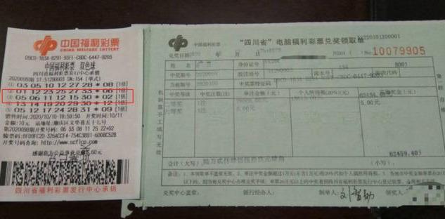 双色球开奖数据