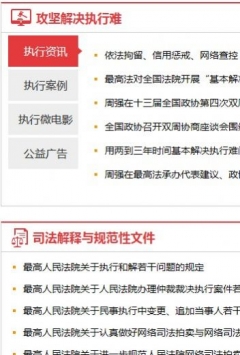 中国执行信息公开网，透明执行，守护社会公正
