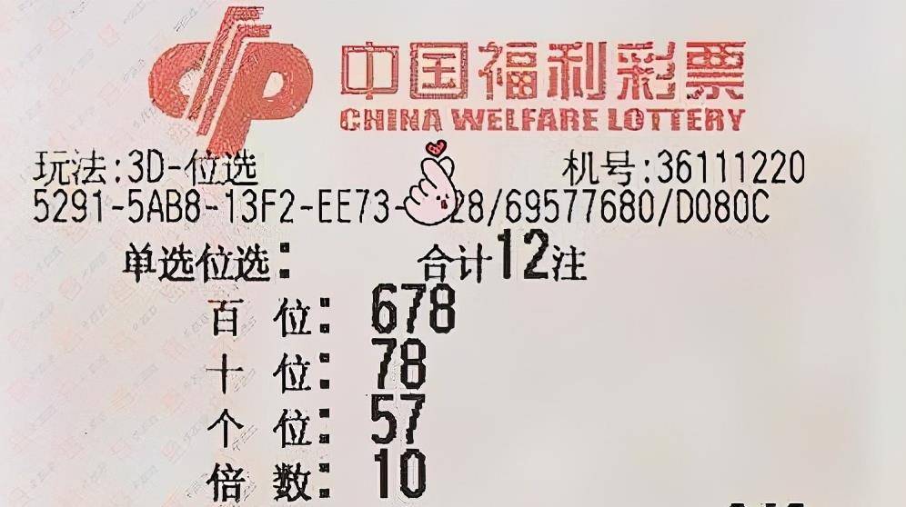 今日3D彩民晒票，分享幸运与激情的数字盛宴