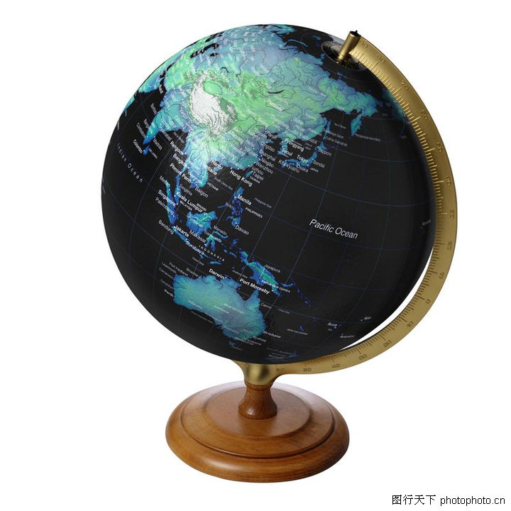 探索地球的奥秘，3D地球仪全景立体图的奇妙之旅