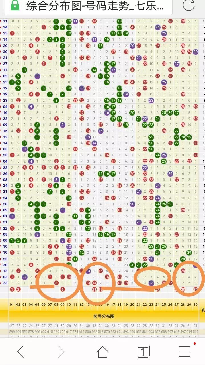 七乐彩117，数字背后的幸运与希望
